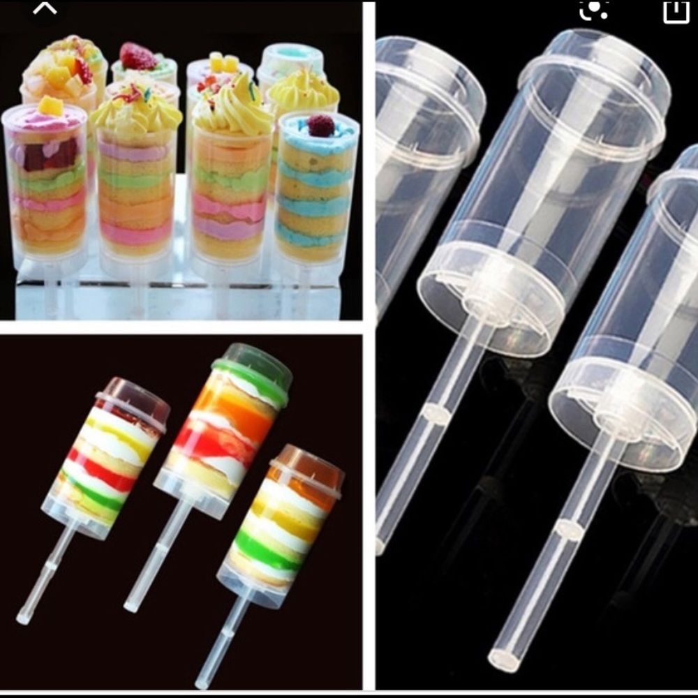 NWT:push pop containers